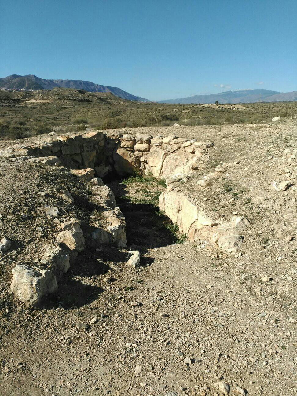 Excavación de un tholo - Imagen de Frank Ruiz Excavación de un tholo - Imagen de Frank Ruiz