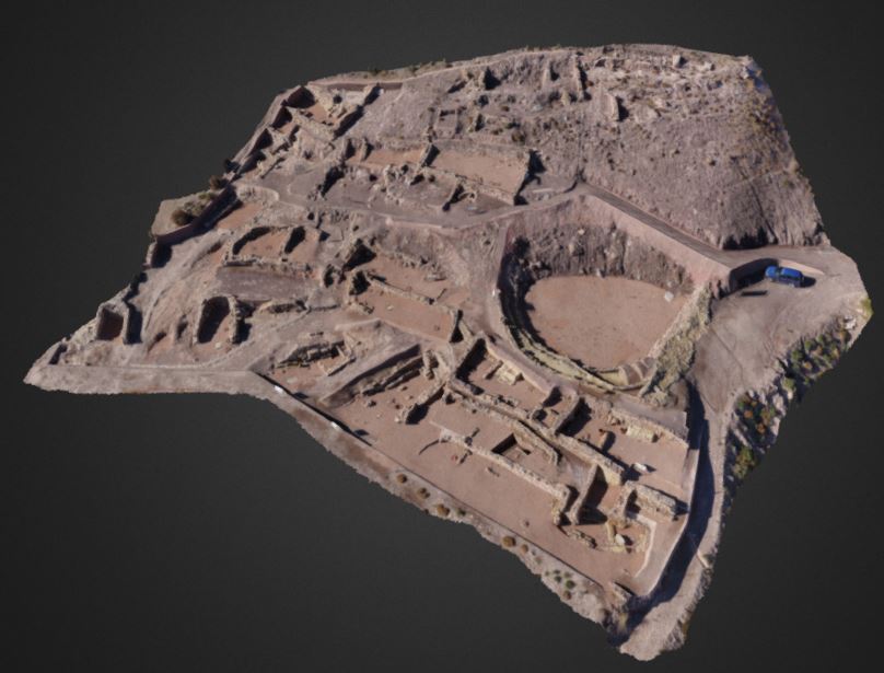 Levantamiento 3D del Yacimiento arqueológico La Bastida (Murcia). Fuente: http://www.la-bastida.com/archivo/Virtualizacion_3D/ Image