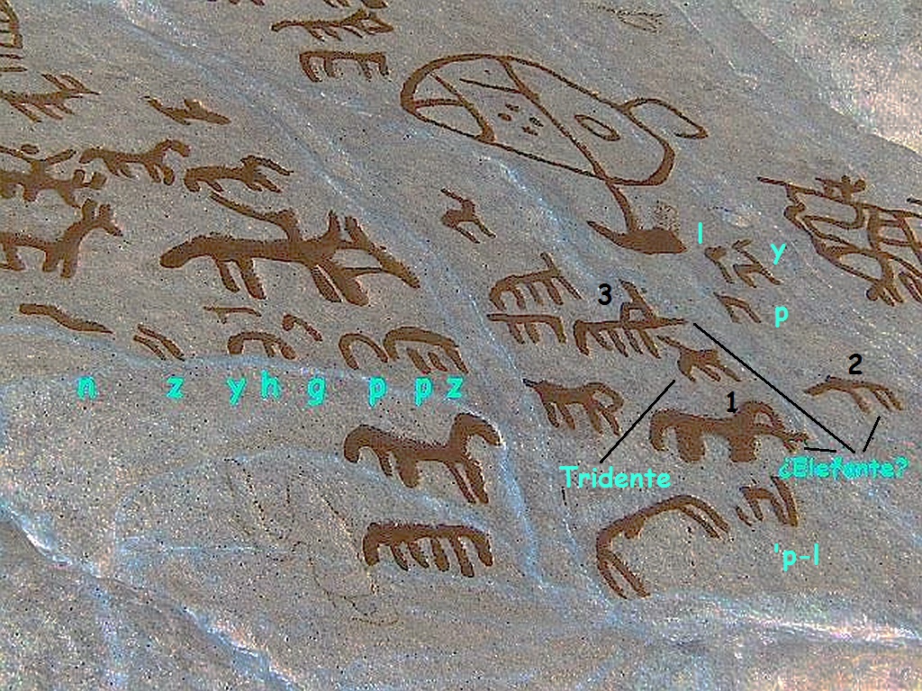 Signos lineales ELTAR en mural rupestre de Outeiro dos Lameiros, A Ramallosa, Baiona. Fuente: Georgeos Díaz-Montexano (atlantidahistorica.com) Signos lineales ELTAR en mural rupestre de Outeiro dos Lameiros, A Ramallosa, Baiona. Fuente: Georgeos Díaz-Montexano (atlantidahistorica.com)
