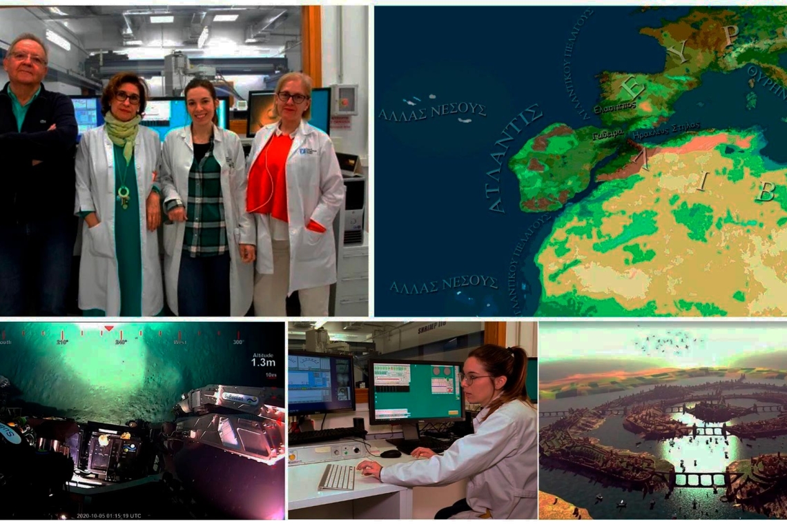 Fotografías del equipo de geocronología que ha llevado a cabo este trabajo, dirigido por Fernando Bea y Pilar González Montero, catedráticos de Mineralogía y Petrología de la Universidad de Granada