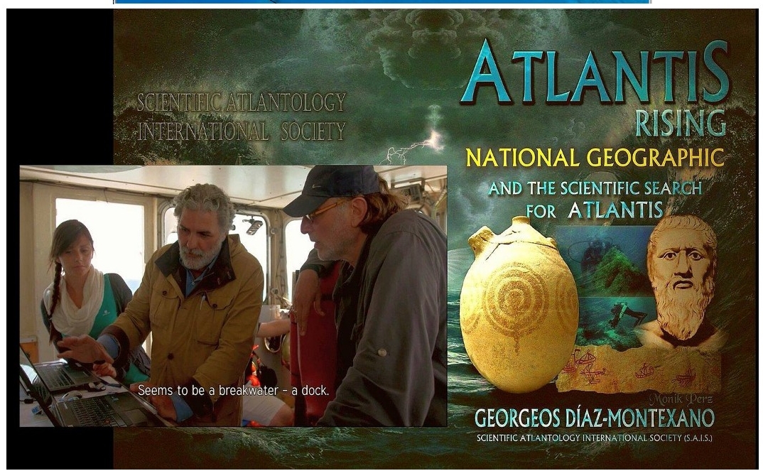 Caroline Biolay, Georgeos Díaz-Montexano y Simcha Jacobovici a bordo del Atlantic Explorer durante la expedición científica 'Atlantis Rising' - https://atlantisng.com Caroline Biolay, Georgeos Díaz-Montexano y Simcha Jacobovici a bordo del Atlantic Explorer durante la expedición científica 'Atlantis Rising' - www.AtlantisRising.es